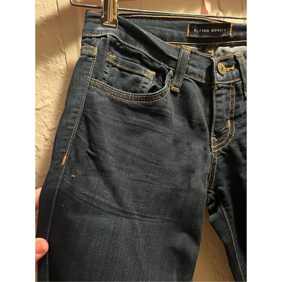 Flying Monkey Skinny Jeans Woman’s Size 24 - Picture 6 of 15